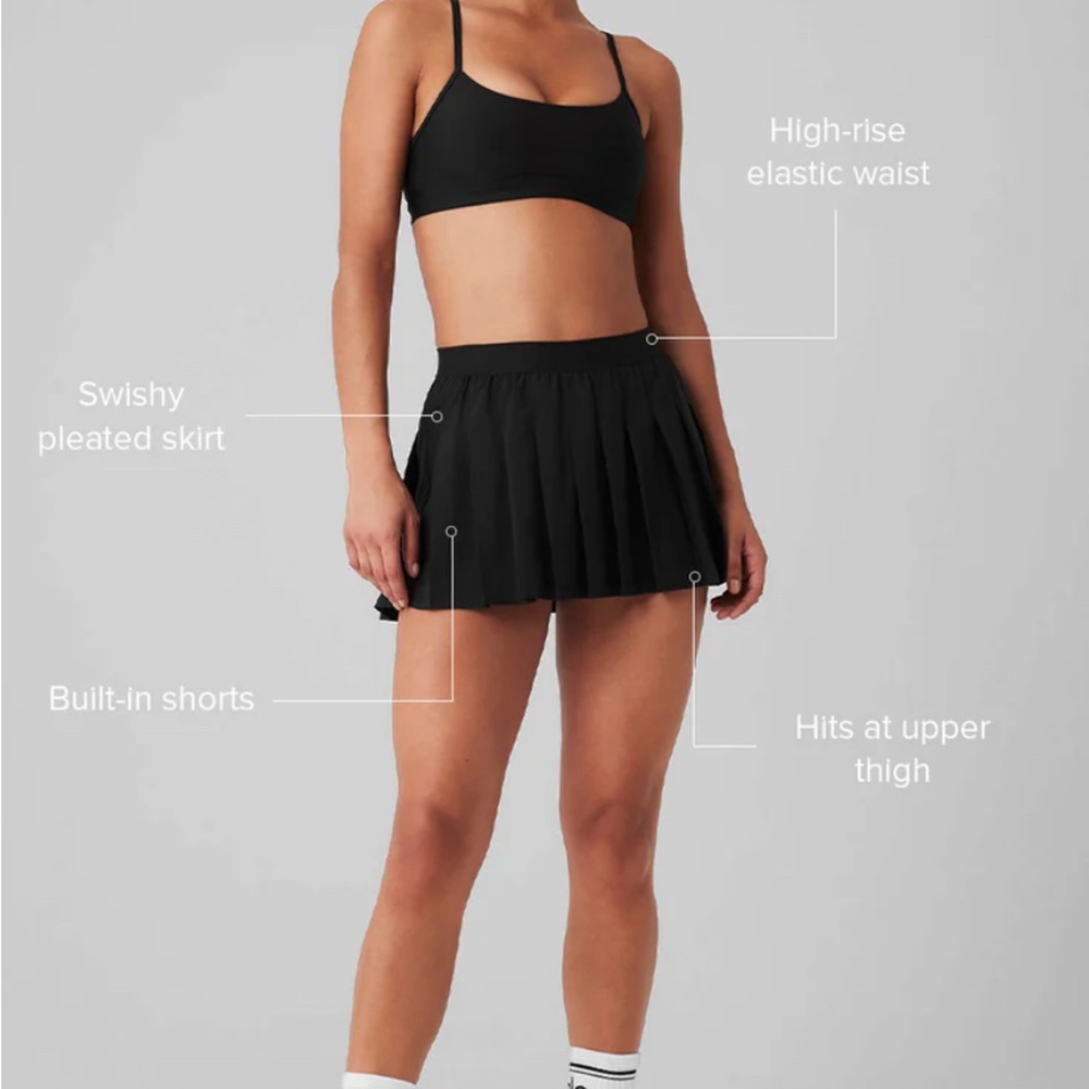 Alo Varsity Tennis Skirt